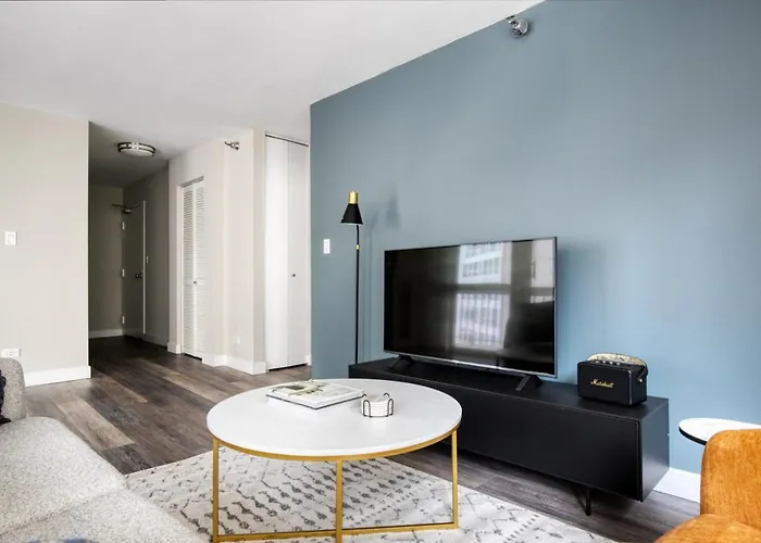 Gold Coast 2br W Gym Lounge 1 Block To L Chi-801 Apartamento Chicago