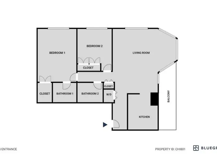 Apartamento Gold Coast 2br W Gym Lounge 1 Block To L Chi-801