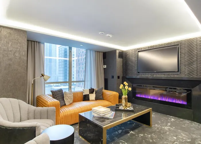 Gold Coast 2br W Gym Lounge 1 Block To L Chi-801 Apartamento *